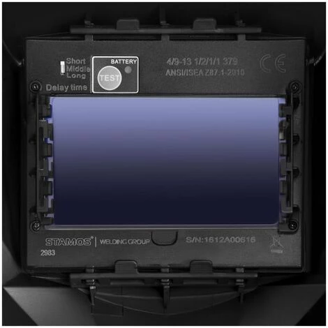 Stamos Cagoule De Soudure Masque À Souder Casque Soudage Protection 1/30000S - Argent 4 Stamos Cagoule De Soudure Masque À Souder Casque Soudage Protection 1/30000S - Argent – Image 4