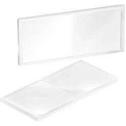 Stamos Verre Grossissant Masque Soudure Aggrandissement 2 Dioptries 13X10Cm - Argent, Argent Métallisé, Blanc, Bleu