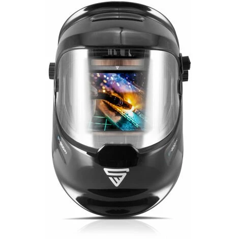 STAHLWERK ST-800PV Casque De Soudage Entièrement Automatique Avec Fonction 3 En 1, Classe Optique: 1/1/1/1, 2 Disques De Remplacement Inclus, Noir, Garantie De 7 Ans * Sur Filtre 2 STAHLWERK ST-800PV Casque De Soudage Entièrement Automatique Avec Fonction 3 En 1, Classe Optique: 1/1/1/1, 2 Disques De Remplacement Inclus, Noir, Garantie De 7 Ans * Sur Filtre – Image 2