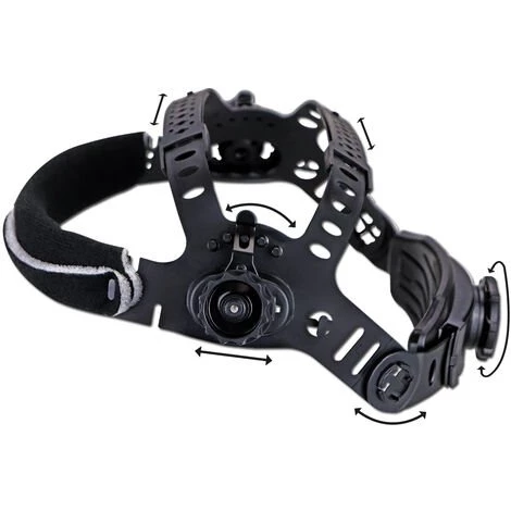 STAHLWERK ST-800PV Casque De Soudage Entièrement Automatique Avec Fonction 3 En 1, Classe Optique: 1/1/1/1, 2 Disques De Remplacement Inclus, Noir, Garantie De 7 Ans * Sur Filtre 5 STAHLWERK ST-800PV Casque De Soudage Entièrement Automatique Avec Fonction 3 En 1, Classe Optique: 1/1/1/1, 2 Disques De Remplacement Inclus, Noir, Garantie De 7 Ans * Sur Filtre – Image 5