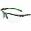Univet 5X1 5X1-03-00 Lunettes De Protection Avec Protection Anti-buée, Avec Protection UV Noir, Vert DIN EN 166