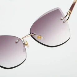 ASUPERMALL Lunettes De Soleil, Uv400, Lunettes De Soleil Sans Monture En œil De Chat -Promos Protection des yeux : lunettes et masque Magasin 16799123 4