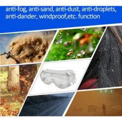 ASUPERMALL Lunettes De Protection Individuelle De Securite Medicale Reglable -Promos Protection des yeux : lunettes et masque Magasin 18465524 4