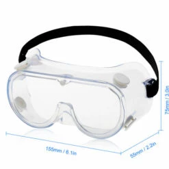 ASUPERMALL Lunettes De Securite Anti-Buee Anti-Poussiere, Protection Uv, Noir -Promos Protection des yeux : lunettes et masque Magasin 18616659 4