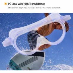 ASUPERMALL Lunettes De Securite, Avec Sangles De Reglage, Antibuee -Promos Protection des yeux : lunettes et masque Magasin 18770712 3