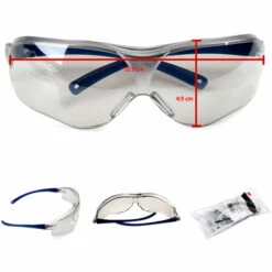 3M - Lunettes De Securite, Anti-Poussiere Anti-Rayures -Promos Protection des yeux : lunettes et masque Magasin 18811420 5