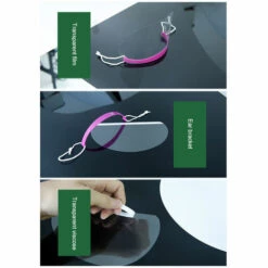 ASUPERMALL Ecran Facial Jetable, 50 Pieces -Promos Protection des yeux : lunettes et masque Magasin 18841419 5