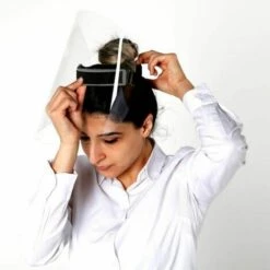 M&T DISPLAYS Visière De Protection Visage Réglable Anti-projections -Promos Protection des yeux : lunettes et masque Magasin 19158020 2