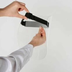 M&T DISPLAYS Lot De 3 Visières De Protection Visage Réglable Anti-projections -Promos Protection des yeux : lunettes et masque Magasin 19945144 4