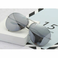 ASUPERMALL Lunettes De Soleil Vintage Fashion Metal Frame Lunettes De Soleil Retro Lunettes Shades Uv400 Lunettes De Protection Pour Hommes Et Femmes, Style 3