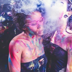 ASUPERMALL Led Lunettes 10 Couleurs En Option Light Up El Fil Neon Rave Lunettes Twinkle Party Glowing Club Holiday Bar Verres Decoratifs, Violet -Promos Protection des yeux : lunettes et masque Magasin 22848352 4