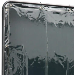 STAHLWERK Mur De Protection Soudure /rideau De Protection De Soudure 1,8m X 1,8m, Paroi De Séparation Résistant Aux UV En Plastique Vinylique De Haute Qualité, Cadre Mobile En Acier Avec Roulettes -Promos Protection des yeux : lunettes et masque Magasin 24610911 3