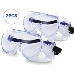 BEARSU Chemical Splash Lot De 2 Paires De Lunettes De Protection Pour Les Yeux