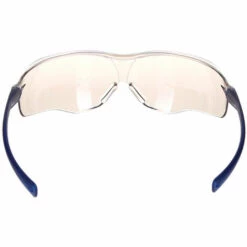 3M - 3M 10436 Lunettes Anti-chocs, Lunettes Coupe-vent Et Anti-poussiere De Sable, Verres Transparents, Branches Bleues, 1 Paire / Sac -Promos Protection des yeux : lunettes et masque Magasin 26978960 5