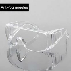 ABCRITAL 5X Lunettes De Sécurité Lunettes De Sécurité Coupe-Vent Protection Des Yeux Lunettes De Sécurité Transparentes Protection Des Yeux Lunettes Anti-Poussière Et Anti-Choc