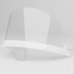 BRIDAY 10pcs Visière De Protection Réutilisable En Blanc - Couvre Bouche Et Nez Facial - Protection Visage Anti-Salive Anti-Eclaboussure Facial Protection Pour Homme Femme -Promos Protection des yeux : lunettes et masque Magasin 28492129 5