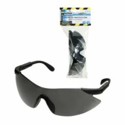 WOLFPACK Occhiali Protettivi En166 Basette Regolabili Grigio