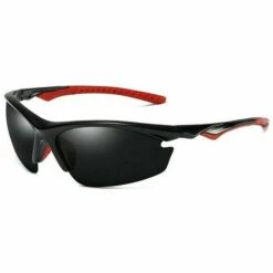 THSINDE Lunette De Soleil Sport Polarisée Homme Femme Pour Velo Cyclisme Moto Conduite Baseball Alpinisme Running Pêche Protection Noir