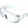 Kueatily 1PCS De Lunettes De Sécurité Transparentes Pour Porteurs Des Lunettes, Anti-Poussière, Eclaboussure, Pliable, Portable Pour Chantier, Construction, Décoration, Atelier, Bricolage, Rue Animée