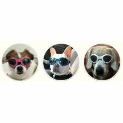 THSINDE Lunettes Pour Animaux De Compagnie, Lunettes De Soleil Pour Petit Chien, Rose