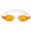 THSINDE Lunettes De Natation,Lunettes De Piscine Adultes Transparents Antibuée Etanches Protection UV Réglables Vision - Idéales Pour Hommes Et Femmes,blanc