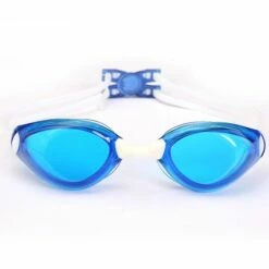 THSINDE Lunettes De Natation Adulte - Unisexe Lunettes De Piscine - Compétition Anti-UV Etanches Lunettes Avec Réglable Double Sangle Pour Hommes Femmes Jeunes – Blue,b