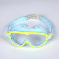 THSINDE Lunettes De Natation Pour , Grand Cadre, Anti-buée, Lunettes De Natation Pour Enfants, Professionnels HD étanches, Lunettes De Plongée Pour Pour Piscine,blue.a