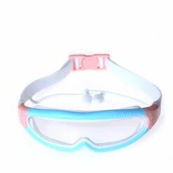 THSINDE Lunettes De Natation Anti-Buée Imperméables De HD, Grand Cadre De Lunettes De Galvanoplastie D'oreille Pour Des Femmes Et Des Hommes,blue