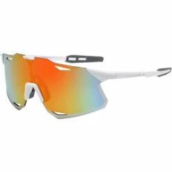 BARES Lunettes De Soleil Sport - Lunette De Cyclisme Super Léger Protection UV400, Lunettes De Sport Anti-UV Pour Homme Pour Course À Pied, VTT Et Course À Pied