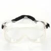 HAPPYSHOPPING Des Lunettes De Protection De Securite Avec Quatre Valves Respiratoires Et Des Lunettes De Sangle D'usure Reglables Empechent Les Eclaboussures De Salive Lunettes Anti-buee Antisable Pour Les Sports De Plein Air Cyclisme, Modele: Transparent 447