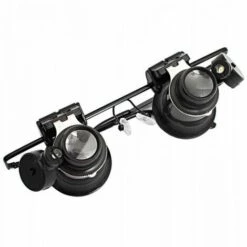 Lunettes D'horloger Loupe Grossissant 20 LedsKSX872986 -Promos Protection des yeux : lunettes et masque Magasin 36414440 2