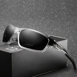 Dubery Lunettes De Soleil De Cyclisme Polarisees Lunettes De Soleil Retro Aveugles Pour Hommes Nuances De Miroir De Luxe, Couleur: No2 -Promos Protection des yeux : lunettes et masque Magasin 36848918 2