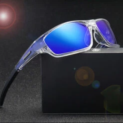 Dubery Lunettes De Soleil De Cyclisme Polarisees Lunettes De Soleil Retro Aveugles Pour Hommes Nuances De Miroir De Luxe, Couleur: No2 -Promos Protection des yeux : lunettes et masque Magasin 36848918 4