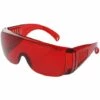 HAPPYSHOPPING Lunettes De Protection Dentaire Pour Les Yeux Lunettes De Protection Rouges Lunettes De Protection Pour Les Yeux Blanchissant La Lumiere UV Pour DentistRed, Modele: Rouge