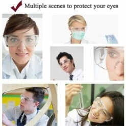 BETTERLIFE Lunettes De Protection, Sécurité De Lunettes Protection UV Anti-buée Pour L'agriculture L'industrie Et Le Laboratoire -Promos Protection des yeux : lunettes et masque Magasin 39236664 3
