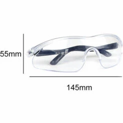 HAPPYSHOPPING Lunettes De Securite Multifonctionnelles Lunettes De Protection Verres En Polycarbonate - Empechent Les Eclaboussures De Salive Anti-buee Lunettes De Protection Anti-sable Pour Les Sports De Plein Air Cyclisme Escalade En Montagne Lieu De Travail Quotidie -Promos Protection des yeux : lunettes et masque Magasin 39290102 3