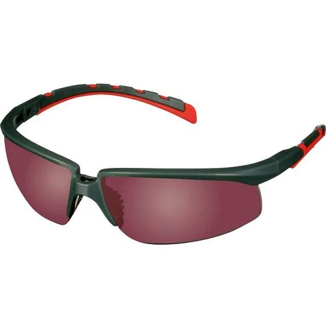 3M 3M S2024AS-RED Lunettes De Protection Avec Verres Réfléchissants, Avec Protection Anti-rayures Rouge, Gris DIN EN 16 1 3M 3M S2024AS-RED Lunettes De Protection Avec Verres Réfléchissants, Avec Protection Anti-rayures Rouge, Gris DIN EN 16