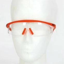 Lunettes De Protection Transparentes FUXTEC B533 Orange Stable Et Durable