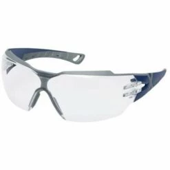 Uvex Uvex Pheos Cx2 9198275 Lunettes De Protection Avec Protection UV Bleu, Gris DIN EN 166, DIN EN 170