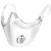 GUAZHUNIFR Visière De Protection Réutilisable Transparent Protection Visage Couvre Bouche Et Nez Facial Protection Pour Homme FemmeTransparent Bouche Avec Valve