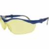L+D UPIXX Lunettes De Protection Ergonomique Jaune EN 166F UPIXX 26751 - Bleu, Gris
