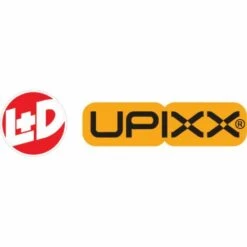 L+D UPIXX Lunettes De Protection Ergonomique Jaune EN 166F UPIXX 26751 - Bleu, Gris -Promos Protection des yeux : lunettes et masque Magasin 4414334 2