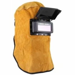Betterlife Casque De Soudure De Protection Avec L'objectif De Filtre Assombrissant Automatique, Masque En Cuir Durable De Bonne Qualité(1 Pcs)