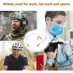 Lunette De Protection, Lot De 12 Lunette De Sécurité Avec Lentilles Transparentes Anti-Buée Lunette Protection Pour Jardin Laboratoire Cyclisme GrooFoo -Promos Protection des yeux : lunettes et masque Magasin 46302176 3