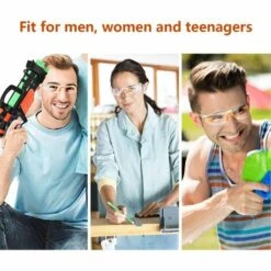 Lunette De Protection, Lot De 12 Lunette De Sécurité Avec Lentilles Transparentes Anti-Buée Lunette Protection Pour Jardin Laboratoire Cyclisme GrooFoo -Promos Protection des yeux : lunettes et masque Magasin 46302176 4