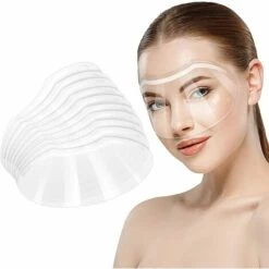 Visière Transparente Pour Microblading, Maquillage Permanent, Extensions De Cils, Cataracte Des Yeux, Protecteur De Yeux Visage De Douche, Visière Souple Transparente, 100 Pièces GrooFoo
