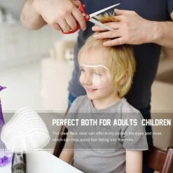 Visière Transparente Pour Microblading, Maquillage Permanent, Extensions De Cils, Cataracte Des Yeux, Protecteur De Yeux Visage De Douche, Visière Souple Transparente, 100 Pièces GrooFoo -Promos Protection des yeux : lunettes et masque Magasin 46302178 5