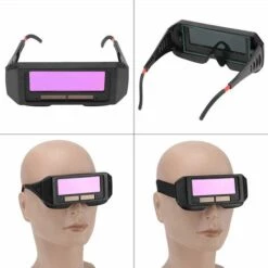 Lunettes De Soudeur, LCD Solaire Auto-assombrissement De Soudage Lunettes TIG MIG Lunettes Soudeur Pour Protection Les Yeux. GrooFoo -Promos Protection des yeux : lunettes et masque Magasin 46302195 5