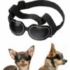 Kueatily Lunettes De Soleil Petit Chien (noir)