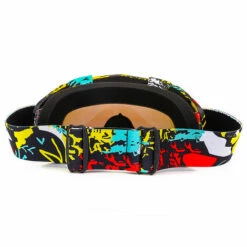 ELLE Lunettes De Moto, Lunettes De Vélo De Saleté VTT Lunettes De Sécurité Anti-UV Lunettes De Motocross Coupe-vent Anti-poussière Lunettes De Moto Anti-rayures Pour Le Cyclisme Équitation/escalade/ski,taille -Promos Protection des yeux : lunettes et masque Magasin 48728134 2